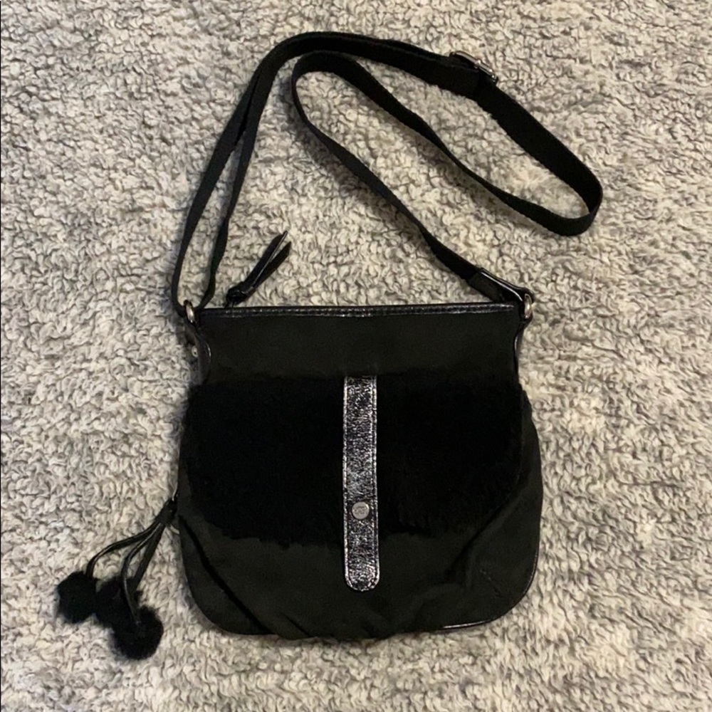 UGG Small Suede Crossbody Bag